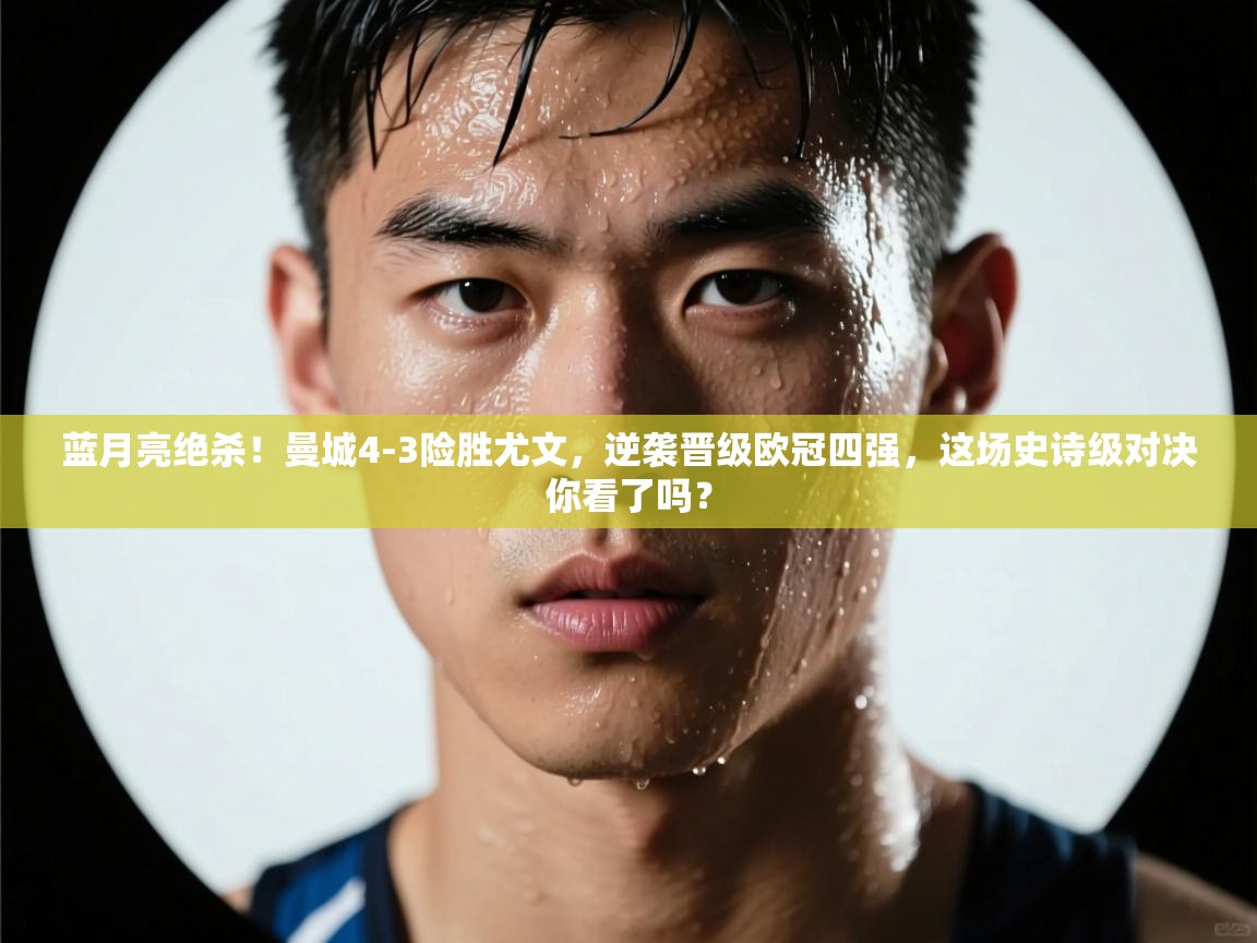 蓝月亮绝杀！曼城4-3险胜尤文，逆袭晋级欧冠四强，这场史诗级对决你看了吗？